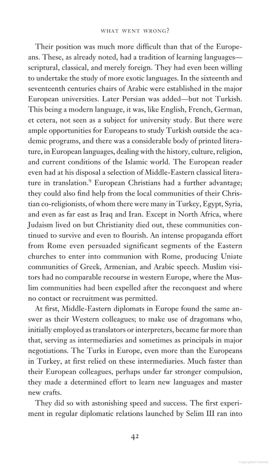 NEW What Went Wrong? Western Impact and Middle Eastern Response Bernard Lewis - Image 4 of 4