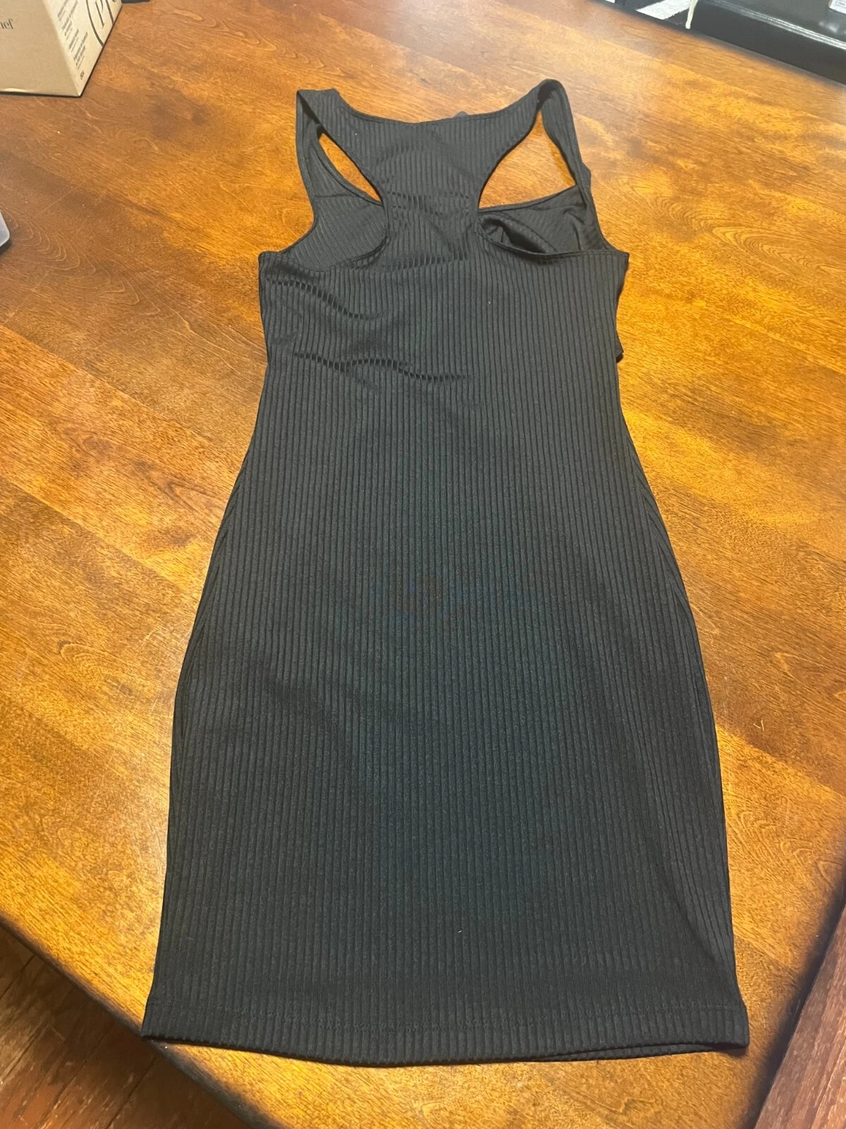 UNDERCOVER Abito sportivo Victoria Secret VSX nero con ritaglio nodo piccolo