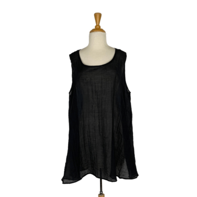 black tunic tank top