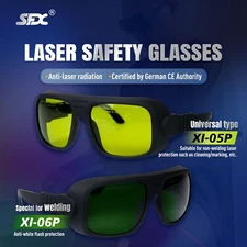 SFX Multi-band Laser Safety Glasses Suitable For Laser Cleaning Machine XI-05P