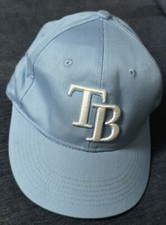 Youth MLB Tampa Bay TB Rays Hat Baseball Ball Kids Cap New Era Strapback Blue