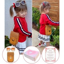 Kids Purse with Sunglasses  Gift Box Girls Purse for 3 4 5 6 7 8 Year Old