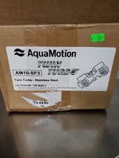 AquaMotion AM10-SF3 Twin Turbo-Stainless Steel Water Circulator