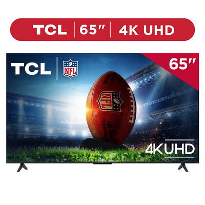 NEW TCL 65'' Inch Class 4-Series 4K UHD HDR Smart Roku Big Screen TV LED