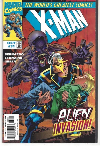 X-Man 31 Roger Cruz Cover