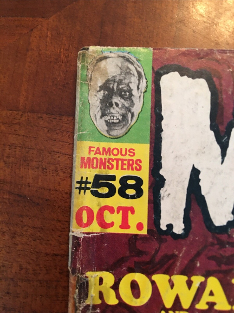 Famous Monsters of Filmland (October 1969, No. 58) Special Mummy