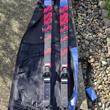 K2 Skis Blue Red Black with Salomon Bindings ...