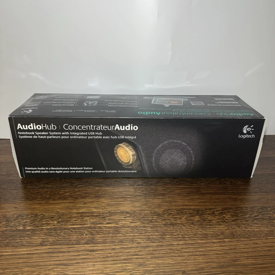 Logitech AudioHub 2.1 Channel Notebook Speakers with USB 2.0 Hub - Image 2 of 4