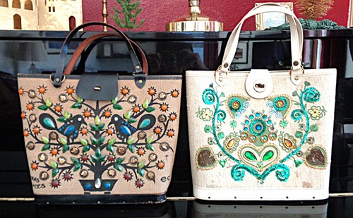 Enid Collins Jewel Tote Bag Purse Grows on Trees, + Enid Collins-inspired purse