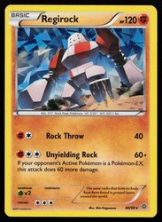 Regirock 40/98 Ancient Origins Holo Rare Deck Exclusive