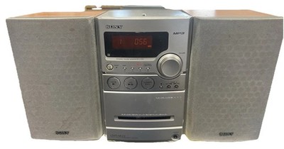 Sony HCD-NEZ3 / CMT-NEZ3 Micro Hi-Fi System CD MP3 Cassette AM-FM No Remote