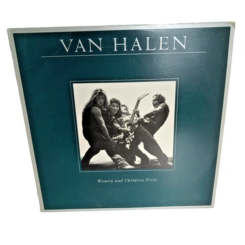 Van Halen Women And Children First 1980 Vinyl LP EUC Sleeve Wear