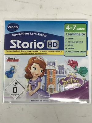 Vtech Storio HD - Sofia die Erste - Interaktives Lernspiel - Disney junior gebr.