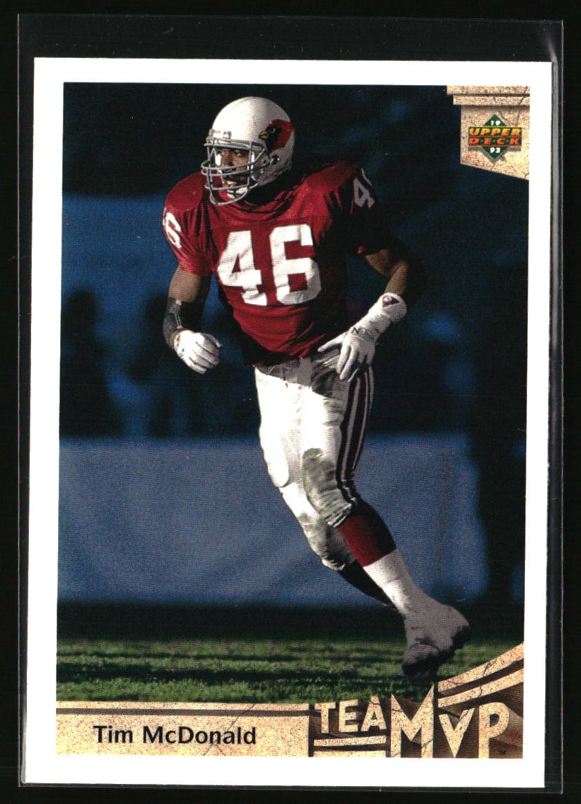 1992 Upper Deck #357 Tim McDonald