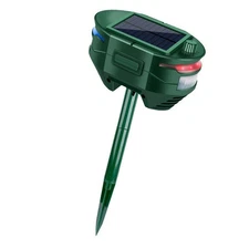 Ultrasonics Solar Animal Repeller Outdoor Dog Cat Rat Repellent Waterproof JGKF