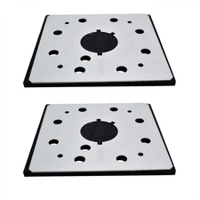 For Dewalt DW411 BD5000 2PCS 1/4" Square 10 Holes Sander Disc Pad Accessories