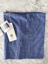 Meriwool Layers Neck Gaiter Unisex One Size Blue 250g Midweight Merino Wool