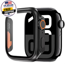 Glass Case for Apple Watch 11 10 46Mm 42Mm 9 8 7 45Mm 41Mm Screen Protector Chan