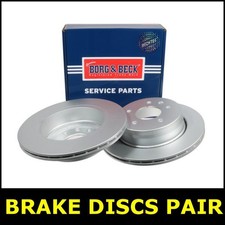 Par de discos de freno traseros para JAGUAR XJ R XK 8 X300 4.0 4.2 X100 X300 X330 965D