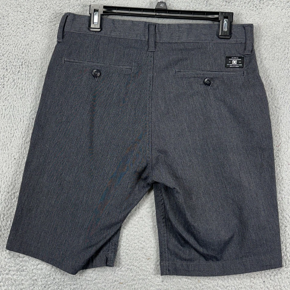 DC Shoe Co. Mens Skate Shorts 30 Gray Skate Boarding Flat Front Pockets Athletic - Image 2 of 4