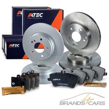 ATEC BREMSSCHEIBEN + BREMSBELÄGE VORNE + HINTEN FÜR MERCEDES C-KLASSE KOMBI S203 ATEC BREMSSCHEIBEN + BREMSBELÄGE VORNE + HINTEN FÜR MERCEDES C-KLASSE KOMBI S203