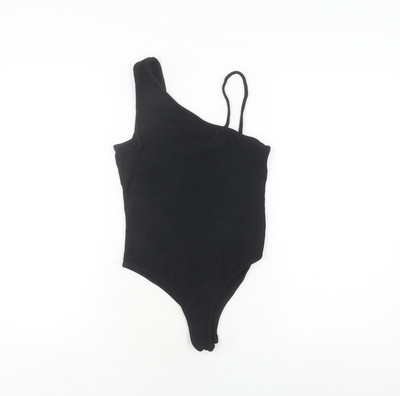 TALA Damen Tanktop schwarz One Shoulder - M, leicht, Slim Fit