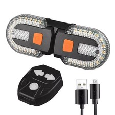 Bike Turn Signal Rear Light LED Bicycle Tail Lamp USB Rechargeable MTB Bicycle