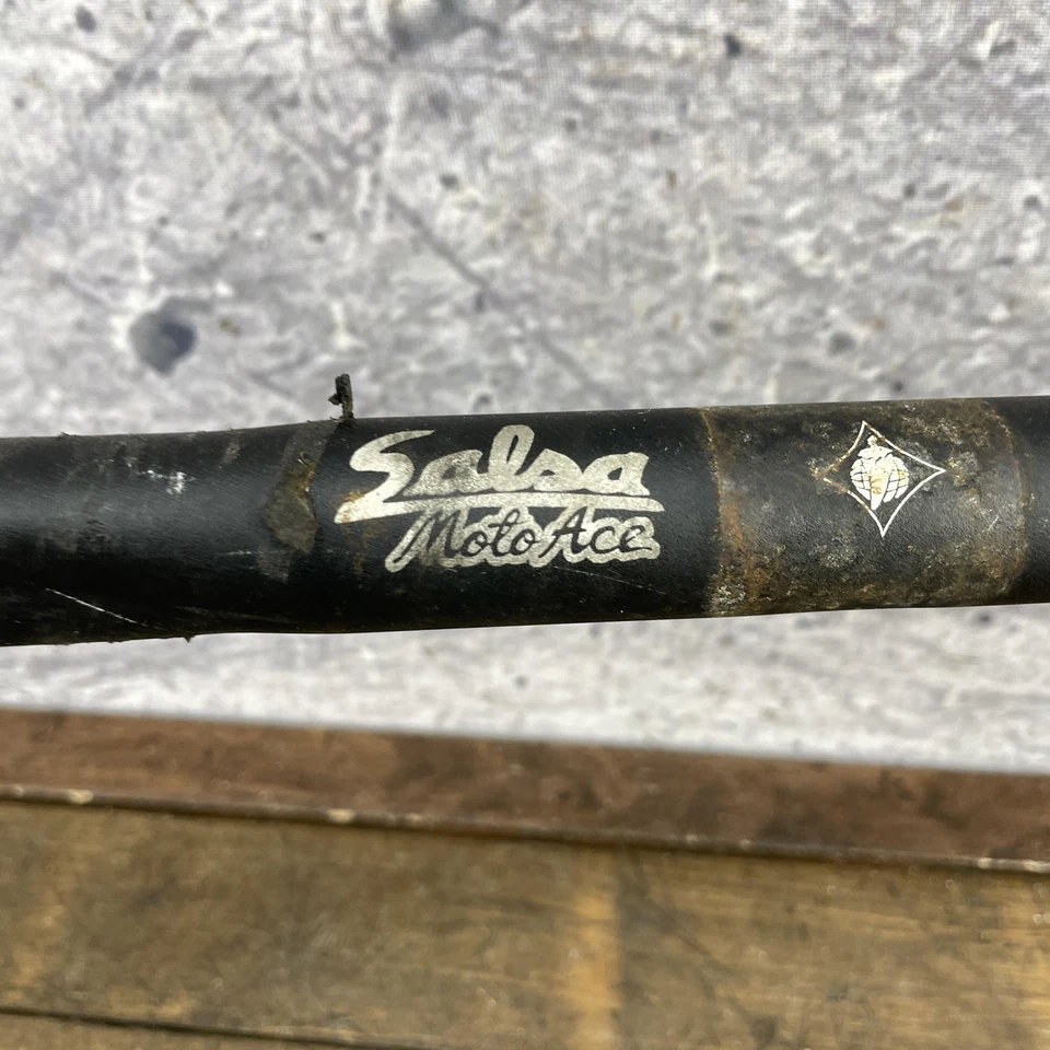 Guidão Salsa Moto Ace Short N' Shallow Road 46cm 25.4mm preto 260g liga - Imagem 3 de 4