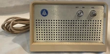 Western Electric Bell System 694B Telephone PA Speaker Beige with Hook-Up Cord