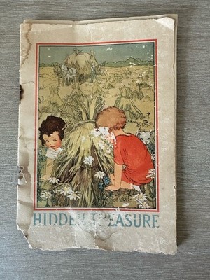 1925 Hidden Treasure Postum Cereal Promotional Booklet Vintage Ephemera