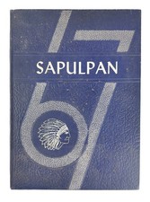 Original High School Annual Yearbook 1967 The Sapulpan Sapulpa Oklahoma WOW!!