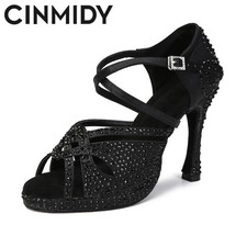 Latin Dance Shoes High Heel Dance Shoes Ballroom Dancing Shoes Girls Party Shoes