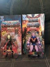 MASTERS OF THE UNIVERSE ORIGINS Despara and Vultak  both new and unpunched