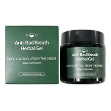 120g Anti-Bad Breath Herbal Gel Supplement, I...