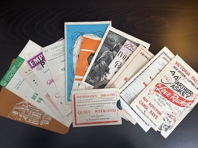 13 Vintage London Theatre Programmes Bundle Apollo Savoy Lyric St James West End