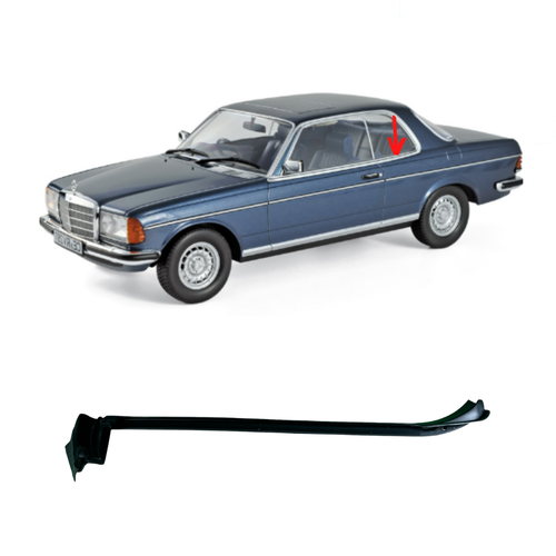 Sealing strip rear left outside new Mercedes Benz W123 Coupe - Picture 9 of 9