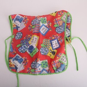 Child Bib Apron Art Craft Smock Coverall Vtg