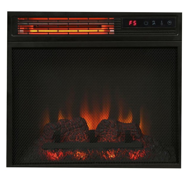 Electric Fireplace TV Stand 48 in. Freestanding Infrared Heater