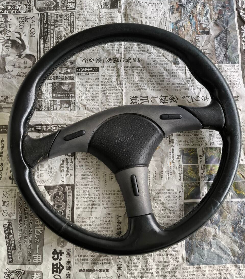 Nardi Evolution 3 III Leather Steering wheel | eBay