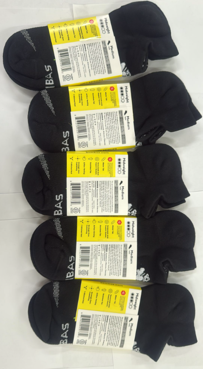 Bombas Socks Unisex Ankle Size Medium (Women's 7.5-10) 5 Pairs