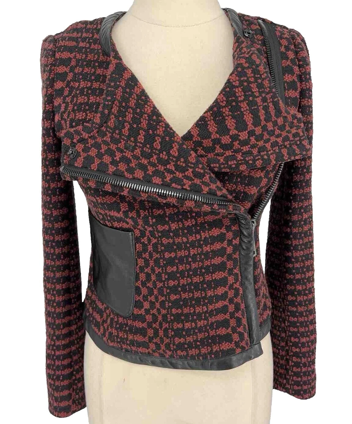 Tracy Reese Geométrico Casacos, jaquetas e Coletes para mulheres