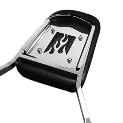 Flame Fire Backrest Sissy Bar High Quality Fit For Kawasaki Vulcan