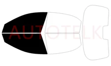 PreCut Film Front 2 Door Windows Any Tint Shade % For Suzuki Reno 2005-2008