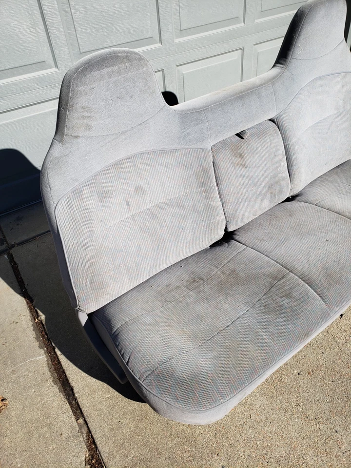 1995 FORD F150 F250 F350 PICKUP Banco Frontal; Pano Da Cabine Tripulada - Imagem 2 de 4