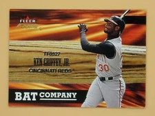 2001 Fleer Focus Bat Company Baseball Insert - Pick Your Card