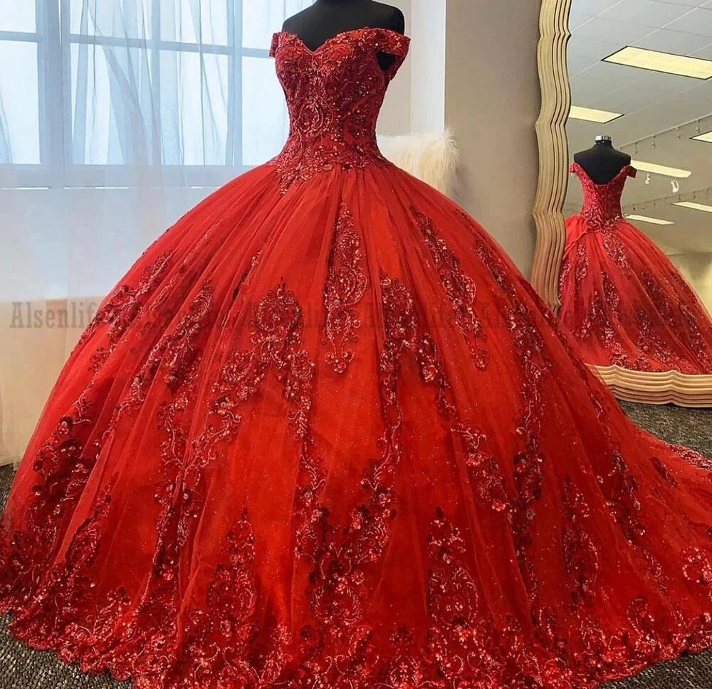 fitted lace wedding dress Glitter Cape Quinceanera Dress by Alta Couture MQ3073 16 / Burgundy/Gold main image 1