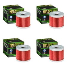 4 x Hiflo Filtro HF131 Motorcycle/Quad Premium Oil Filter Hyosung XRX125 00-08
