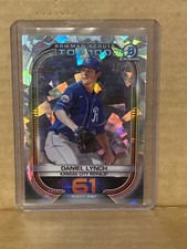 Daniel Lynch 2021 Bowman Chrome Scouts Top 100 #61 Atomic /150 BTP-61