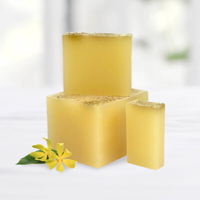 BIO YLANG YLANG SEIFE STÜCK - Natürliche Handgemachte Vegane Haut- & Haarpflege