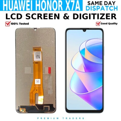 Für Huawei Honor X7a LCD Ersatz Touchscreen Display Digitizer ohne Rahmen UK